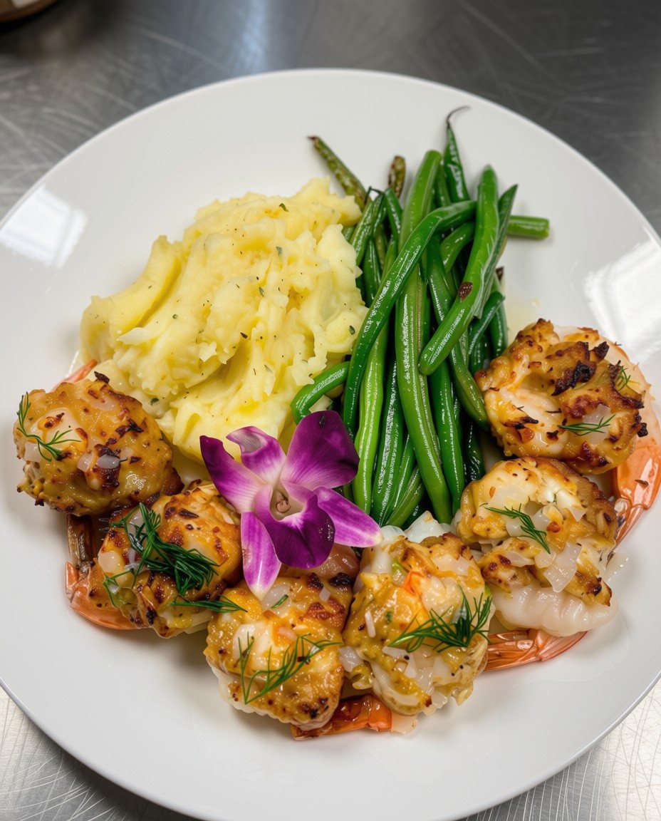Shrimp Dinner Plate
